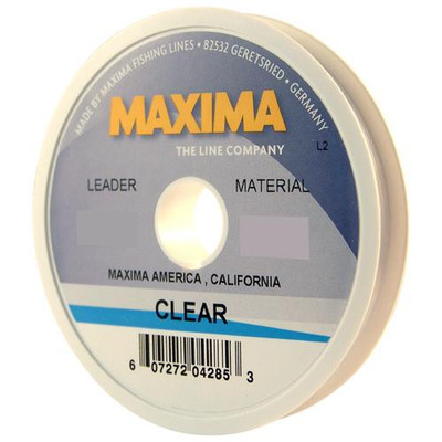  Maxima Fishing Line Leader Wheel, Fluorocarbon, 10