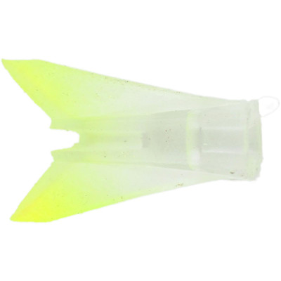 ACME Tackle Hyper-Hammer Replacement Tails Glow Chartreuse