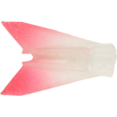 ACME Tackle Hyper-Hammer Replacement Tails Glow Red