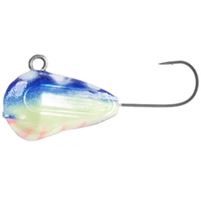 ACME Tackle Tungsten Slider Jig Glow Smurf