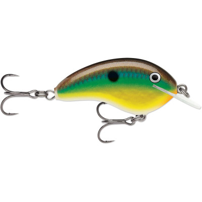 Rapala Ott's Garage Tiny Chartreuse Rootbeer Crawdad