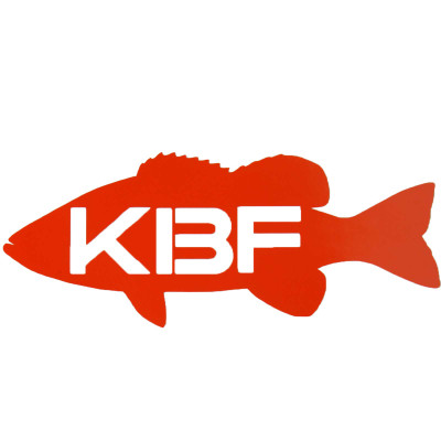 Kayak Bass Fishing KBF Logo Decal - FishUSA