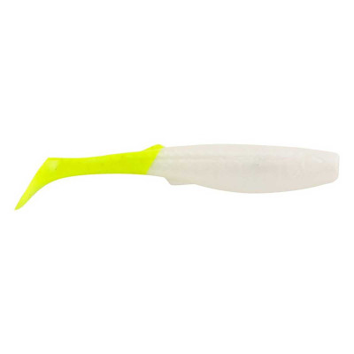 Berkley Gulp! Paddleshad Pearl White Chartreuse