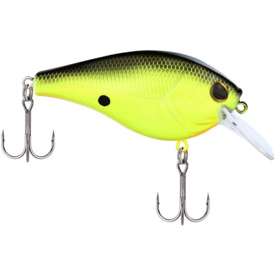 Berkley SquareBull Crankbait Black Chartreuse