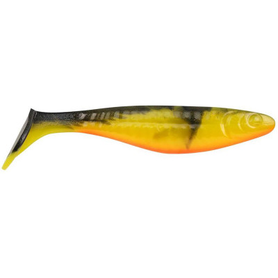 Berkley PowerBait The Champ Swimmer Freshwater Soft Bait, HD Fire Perch