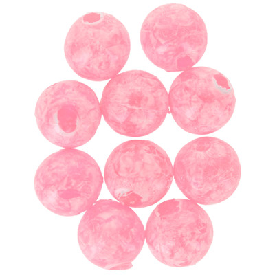 BnR Tackle Soft Beads Mottled Pink