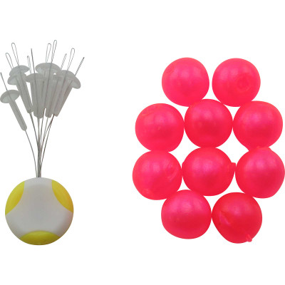 BnR Tackle Soft Beads Sweet Pink Cherry