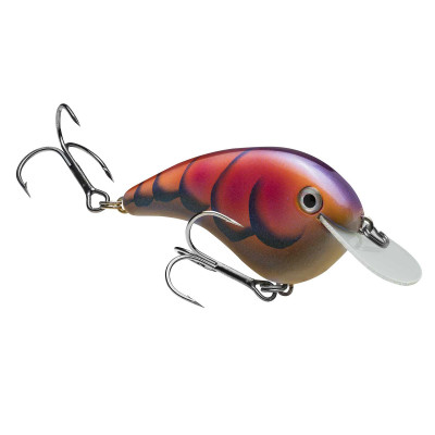 Strike King The Chick Magnet Flatsided Crankbait Blue Rock Craw