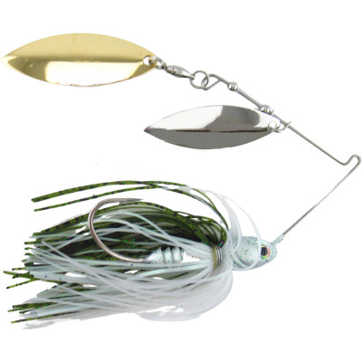 Strike King Tour Grade Compact Double Willow Spinnerbait Olive Shad