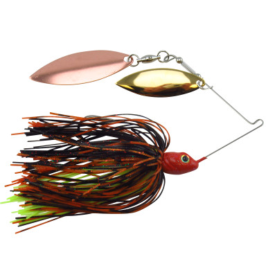 Strike King Tour Grade Compact Double Willow Spinnerbait Green Tomato