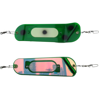 Moonshine Lures Flasher Green Pearl