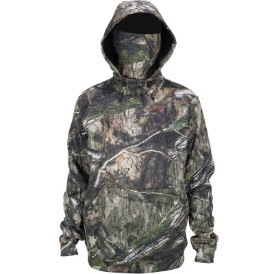 AFTCO Men's Big Guy Reaper Mossy Oak Camo Hoodie Sweatshirt - FishUSA