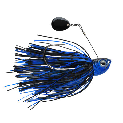 1st Gen Fishing SWIM34-01 FlashX Swim Jig 3/4oz Black/Blue