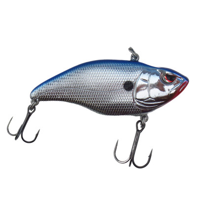 SPRO Aruku Shad Lipless Crankbait Chrome Blue