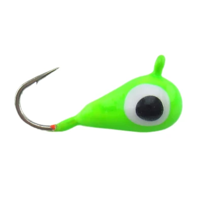 Widow Maker Lures Dropper Single-Color Series Tungsten Jigs - Chartreuse