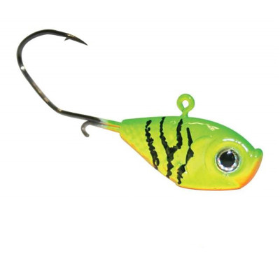 Walleye Nation Creations Marble Eye Jig - 3/8 oz. - Firetiger