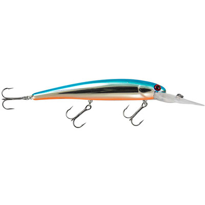 Bandit Suspending Minnow Crankbait Chrome Blue Back