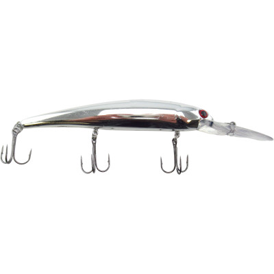 Bandit Suspending Minnow Crankbait Chrome Red Eye
