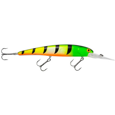 Bandit Suspending Minnow Crankbait Green Head Black Wing