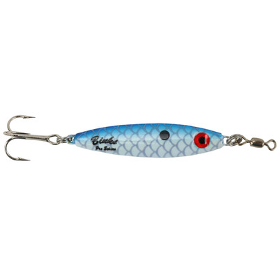 1 oz White Many Shad – Bink's Pro Series Spoons