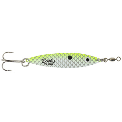 3/4 oz White Many Shad – Bink's Pro Series Spoons