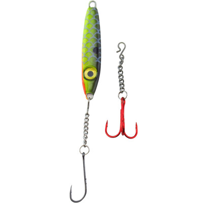 Bink's Ice Spoon with Chain Dropper Hooks Bluegill