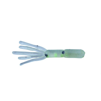 ADK Custom Jigs Squid Plastic Soft Baits Chartreuse Green