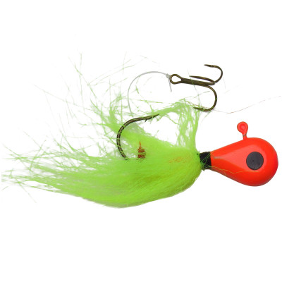 Captain Hook's Killer Jigs 12 pack Orange-Chartreuse