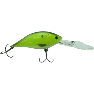 Freedom Tackle Ultra Diver Shad Black Chartreuse