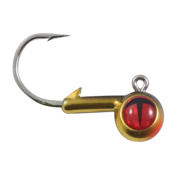 Northland Tungsten Short Shank Jig Head	in Olive
