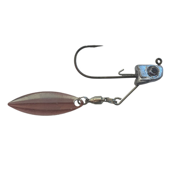 Great Lakes Finesse Sneaky Underspin color Matte Black Gold Blade