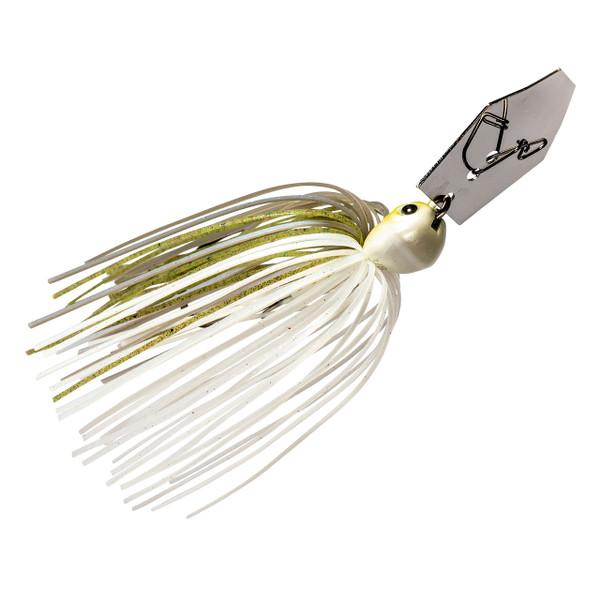 Z-Man ChatterBait JackHammer Chartreuse White