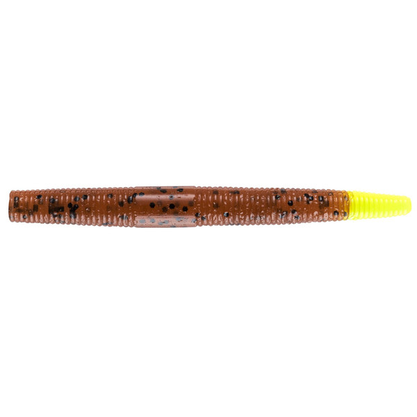 Yum Dinger Soft Bait Green Pumpkin Chartreuse