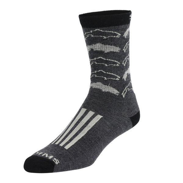 Simms Men's Daily Sock Steel Grey