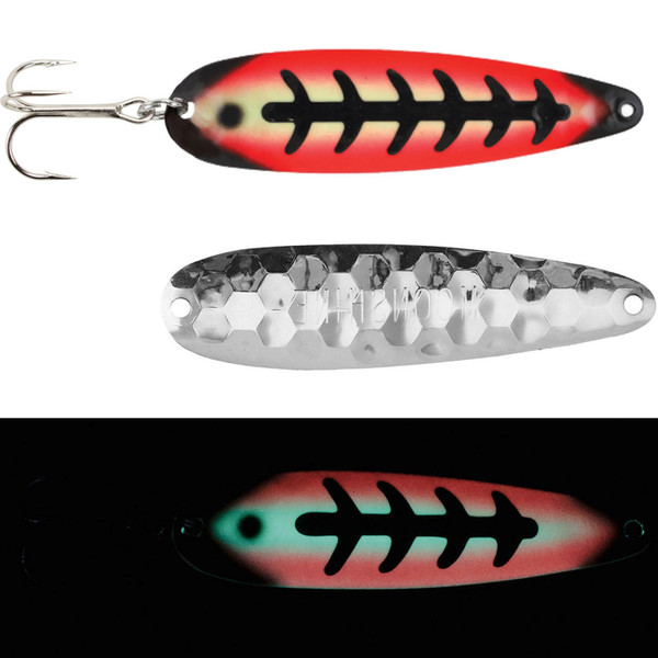 Moonshine Lures Trolling Spoon color Cobalt Blue 
