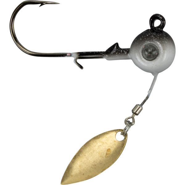 Kalin's Google Eye Spinner Jig color Clown