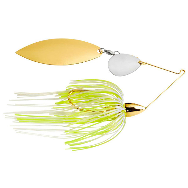 War Eagle Colorado/Willow Spinnerbait Nickel Frame Blue Herring color