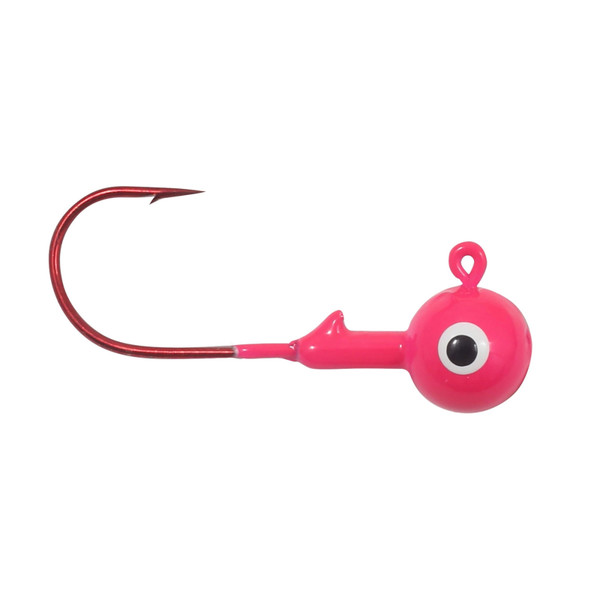 Northland Gum-Ball Jig Head color Metallic Orange