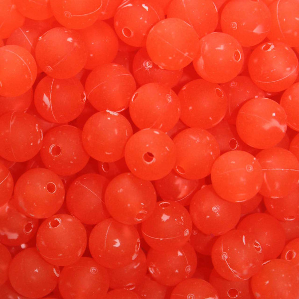 TroutBeads color Hot Cherry Roe