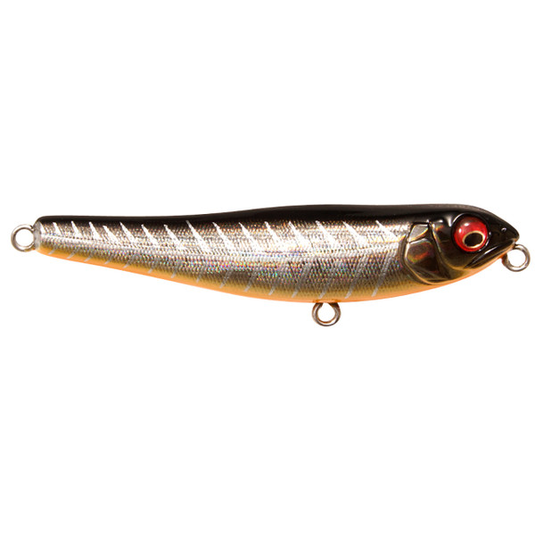 Megabass DOG-X Jr. color Bahama Milk Pearl  with hooks