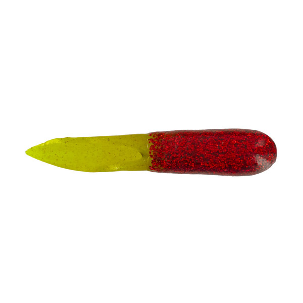 Big Bite Baits Scentsation Tailcutter color Black Chartreuse
