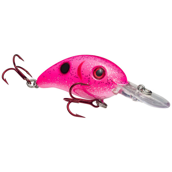 Strike King Slab Hammer Crappie Crank color Hot Pink Craw