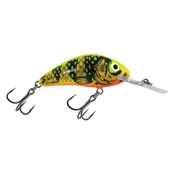 Salmo Rattlin Hornet Floating Crankbait color Chartreuse Shad