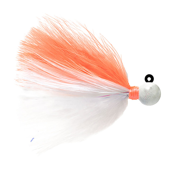 Hawken Sy's UV Marabou Jig color Cerise Head Cerise Blue
