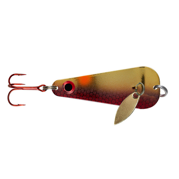 Northland Thumper Spoon color Super-Glo Red Gold