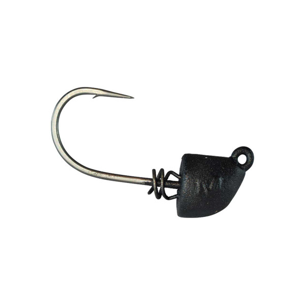 Mustad AlphaPoint A-Tak Swim Jig Head color Matte Black