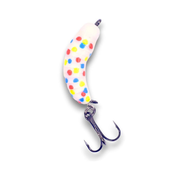 Kenders Tungsten Mighty Maggot color Wonderbread Glow