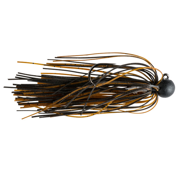 Great Lakes Finesse Matte Finesse Jig color Matte Green Pumpkin Brown