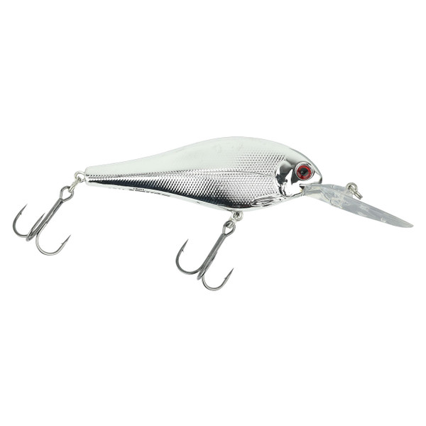 Bandit Walleye Shad color Chrome Blue Back