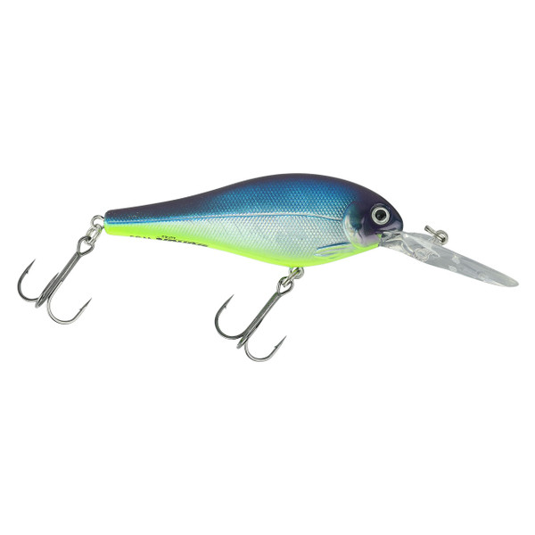 Bandit Walleye Shad color Chrome Blue Back